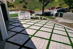 Driveway-Artificial-Grass-Installation-Newport-Beach